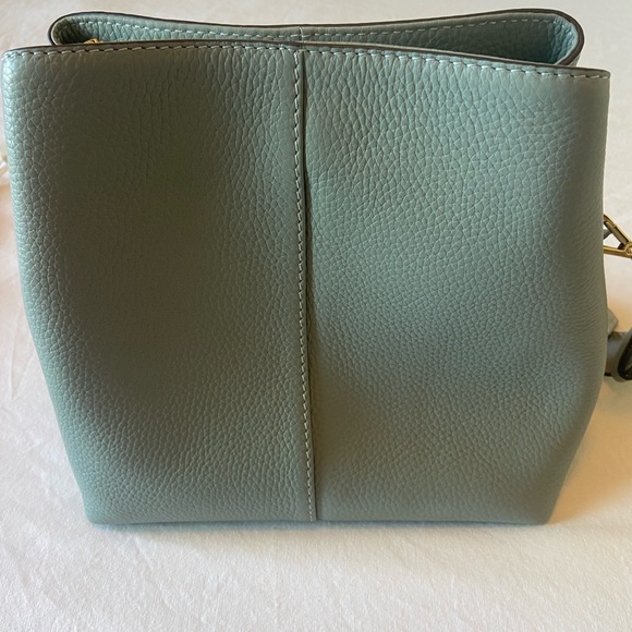 Dukes place small leather crossbody- wide strap - Picture 2 of 4